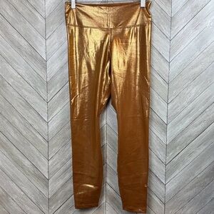 Nike Metallic Gold Dri-FIT Leggings